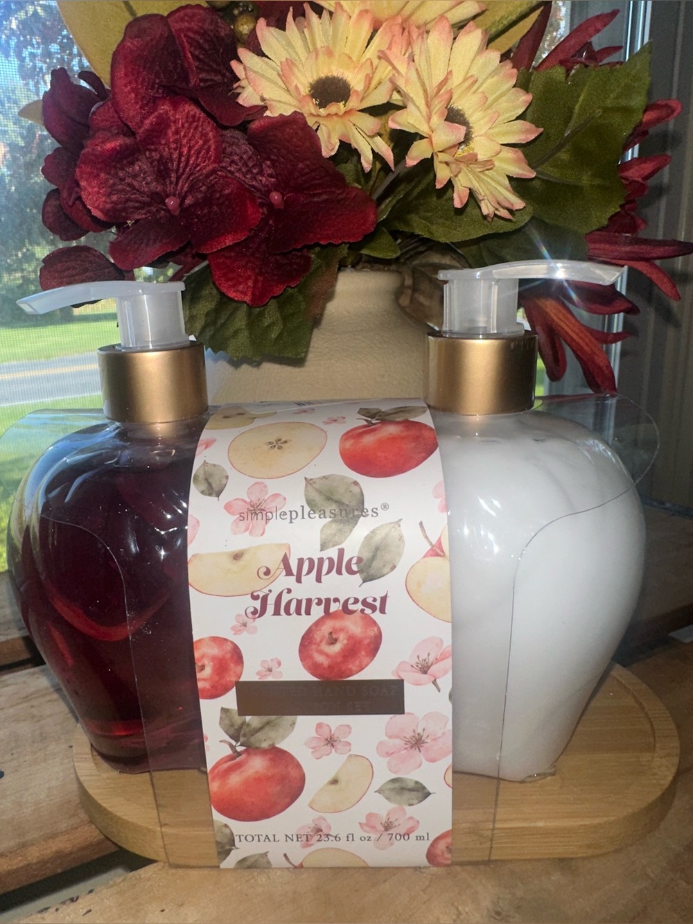 Simplepleasures® Apple Harvest Hand Soap & Lotion Duo Set ~ New